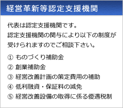 認定経営革新等支援機関